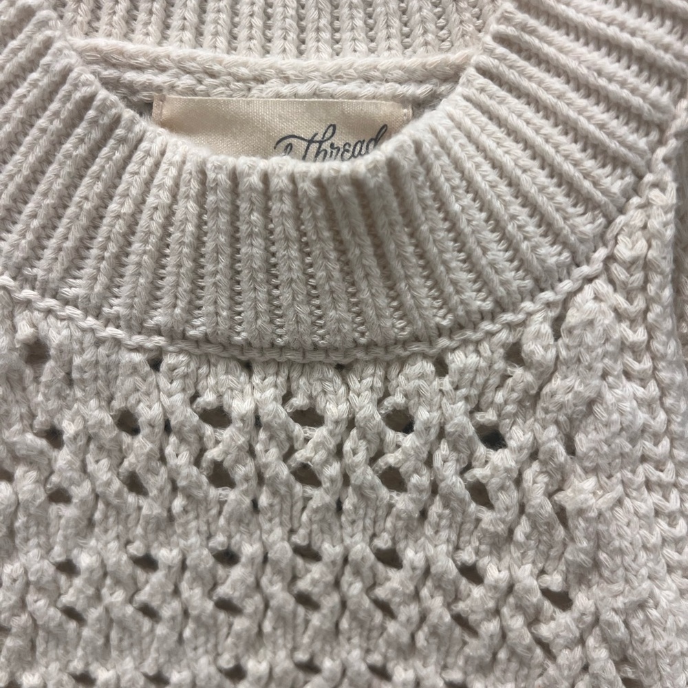 Universal Thread Cream Knit Top - Picture 5 of 5